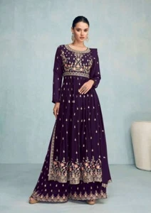 Salwar Kameez Suit Indian Bollywood Ready MadeWear Pakistani Party Wedding Dress - Picture 1 of 7