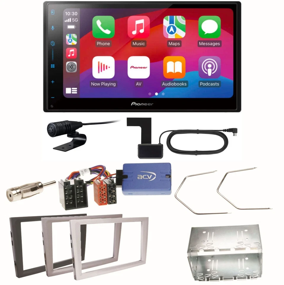 Pioneer SPH-DA77DAB Android Auto Einbauset für Opel Vectra C Signum Corsa Combo - Bild 1 von 1