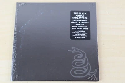 Metallica - The Black Album CD Remastered Album 2021 New & Sealed FREE POST Foto 1 de 3