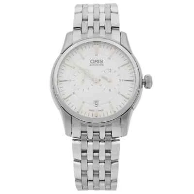 New Oris Artelier Regulateur Men's Wristwatch Automatic 74976674051 Steel Silver - Image 1 of 4