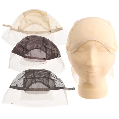 Fishnet Stretchable Elastic Cap Strap Weaving Mesh Net Control Hair Under Wig - Image 1 of 4