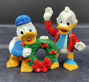 Vtg Disney Scrooge Donald Duck Collectible PVC Figure • Applause 1980's Toy - Picture 1 of 5