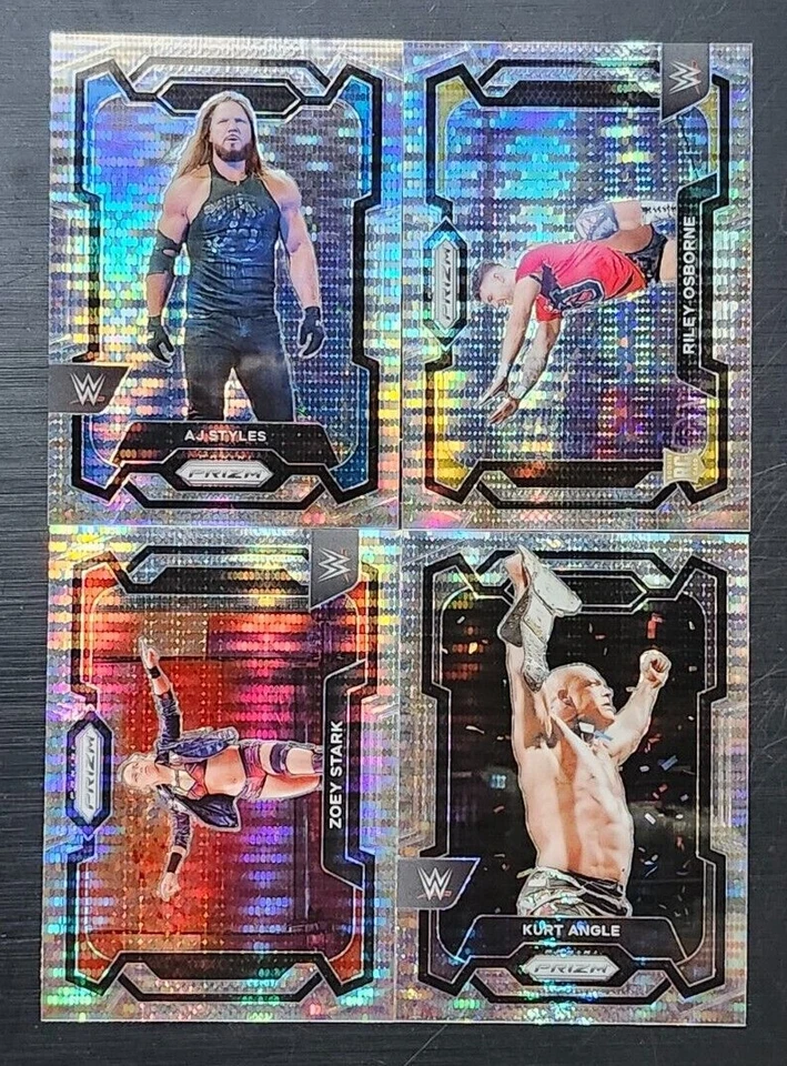 2024 Panini Prizm WWE Wrestling PULSAR PRIZMS #/499 with Rookies You Pick - Image 1 of 1