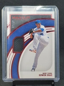 2022 panini immaculate baseball edwin diaz swatch patch 47/49 - Picture 1 of 3