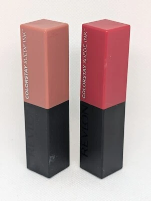 (2) Lápiz labial tinta gamuza Revlon Colorstay ~ Tú eliges un color Foto 1 de 2