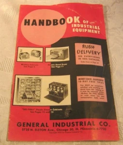 Handbuch Industrieausrüstung General Industrial Co. 50er Jahre Vintage Katalog  - Bild 1 von 4