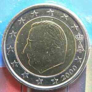 Euro BELGIQUE 2000 : 2 euros non circulé (de starterkit)