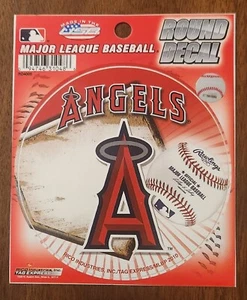 California Angels Decal Sticker Round 4.50 Inch Diameter - Picture 1 of 2