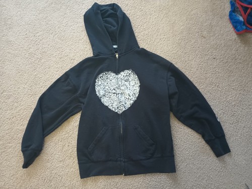 UNDERCOVER Rara giacca vintage Victoria's Secret ROSA cuore donna media