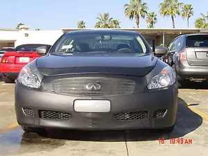 Colgan Front End Mask Bra 2pc. Fits Infiniti G37 G37X Coupe 2008-2010 W/License - Picture 1 of 1
