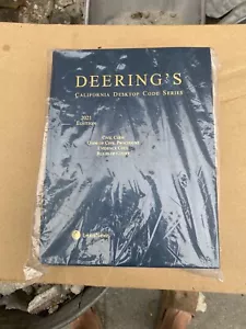 Deerings California Desktop Code Series 2021 Hardcover - Picture 1 of 4
