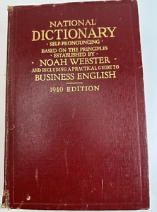 National Dictionary & Guide To Business English 1940 Edition - Picture 1 of 3