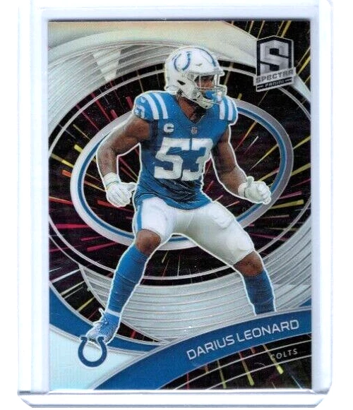 2021 Panini Spectra Darius Leonard Hyper Base #'ed 20/75 #38 - Image 1 of 1