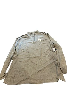 NWT New York Yankees Under Armour Tri-Blend Logo Pullover Size 5XL Jacket - Picture 1 of 4