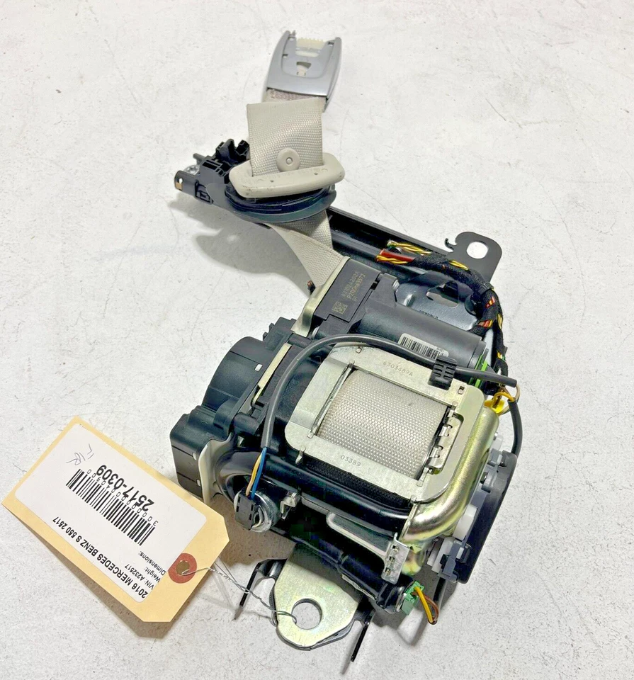 Mercedes Benz S550 2014-2017 retractor cinturón de seguridad pasajero delantero derecho OEM Foto 1 de 4