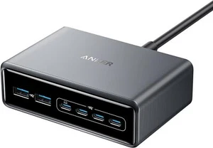 Anker Prime USB-C Desktop Charger 200W 6-Ports GaN Charging Station for iPhone - Picture 1 of 6