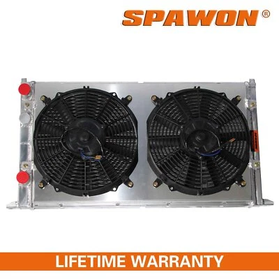 Radiator + Fan Shroud For Volkswagen Golf Jetta GLX GTI VR6 2.8L V6 1994-1998 MT - Image 1 of 4