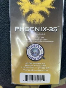 Castle Creations Phoenix 35 Brushless Electronic Speed Control - New • - Picture 1 of 2