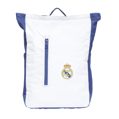 Adidas Real Madrid GU0079 Mochila Blanca Azul Unisex Oficial 22,5L Última Unidad - Imagen 1 de 4