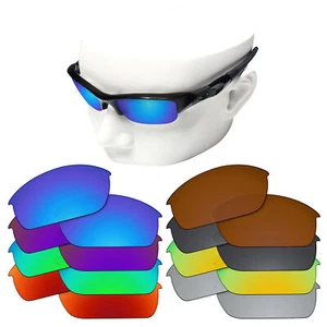 Lentes de repuesto Max.Shield para gafas de sol polarizadas Oakley Flak Jacket - Imagen 1 de 35