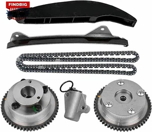 Timing Chain Kit & Exhaust Intake CVVT Gear For Hyundai Elantra Kia Soul 1.8 2.0 - Picture 1 of 14