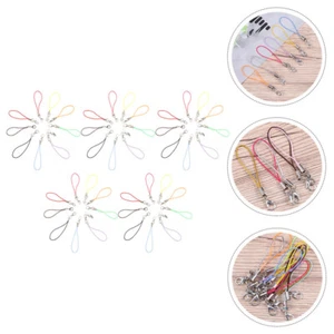 50 Pcs Lobster Buckle Rope Key Chain Lanyards Cell Phone Charm Cord - Zdjęcie 1 z 12