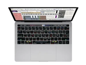 Sibelius Shortcuts Keyboard Cover for MacBook Pro 13" & 15" w/Touch Bar - Picture 1 of 2