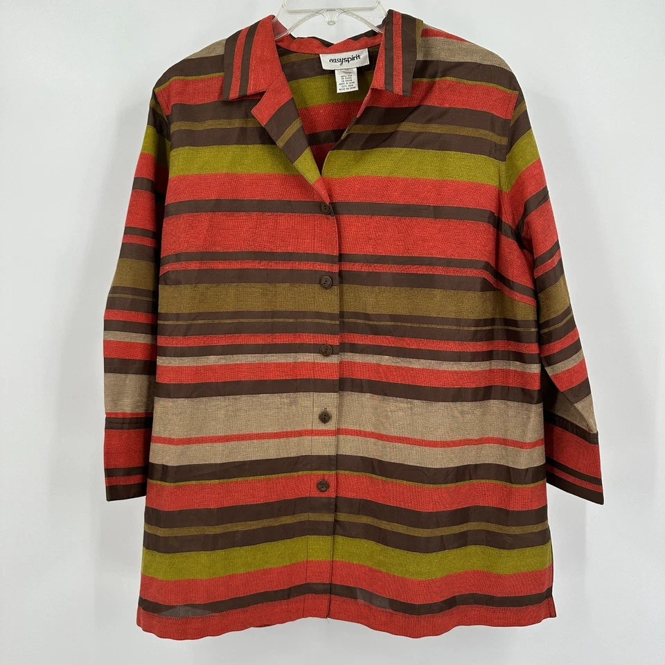 Top Easy Spirit Mujer Talla 1X Negro Seda Minimalista Silencioso Lujo Suave Corte Drapeado Foto 1 de 4