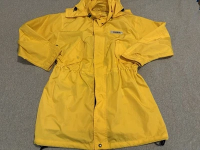 Chaqueta cortavientos vintage Polo Sport EE. UU. Ralph Lauren amarilla para lluvia para hombre pequeña Foto 1 de 4