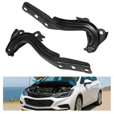Pair Set of 2 Hood Hinges Driver & Passenger Side For 2016-2019 Chevrolet Cruze Foto 1 de 4