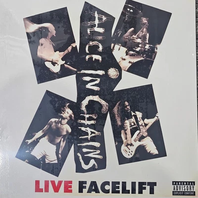 ALICE IN CHAINS - LIVE FACELIFT VINYL RECORD COLOURED - Image 1 of 2