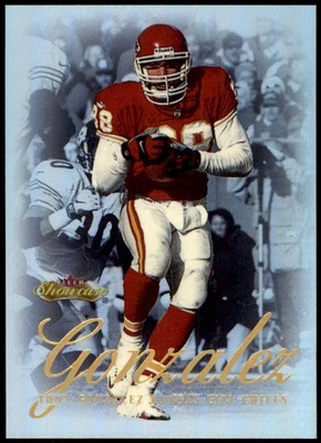 Tony Gonzalez 2000 Fleer Showcase #31 Chiefs NFL LEER ENVÍO GRATUITO AutographDen Foto 1 de 2