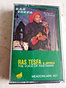 NEW SEALED RAS TESFA & JAFRICA THE VOICE OF RASTAMAN RASTA REGGAE CASSETTE TAPE - Picture 1 of 2