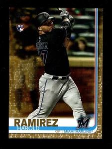 2019 Topps Gold US38 Harold Ramirez RC 720/2019 Marlins - Bild 1 von 1