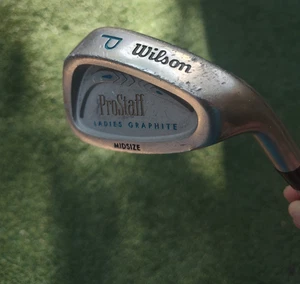 WILSON PROSTAFF MIDSIZE PITCHING WEDGE IRON RH 35.5" LADIES GRAPHITE SHAFT - Picture 1 of 19