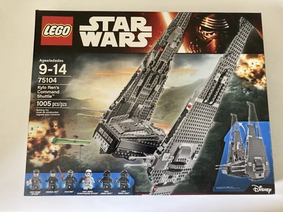 LEGO STAR WARS 75104 KYLO REN'S COMMAND SHUTTLE SET MISB SEALED RETIRED RARE! - Image 1 of 4