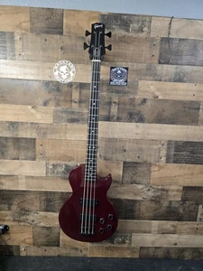 1997 Gibson Les Paul 4-String Electric Bass Guitar Wine Red W/ OHSC - Picture 1 of 17