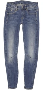 G-Star Arc 3D Women Blue Skinny Slim Stretch Jeans W27 L30 (100544) - Picture 1 of 10