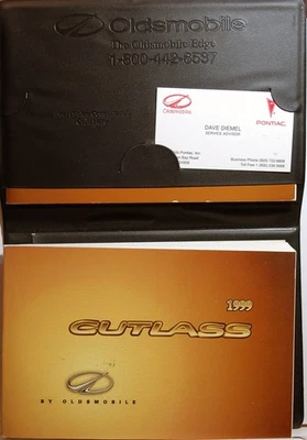 1999 Oldsmobile Cutlass Owner's Manual - Like New Condition - Image 1 of 4
