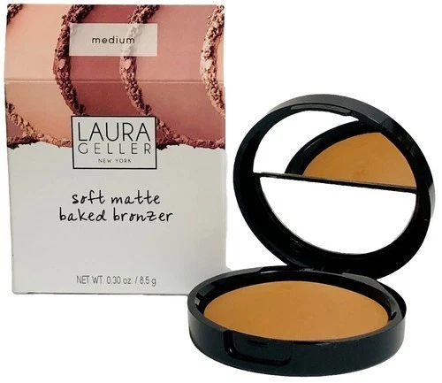 NIB Full Size Laura Geller Soft Matte Baked Bronzer 0.30 oz Medium - Image 1 of 1