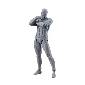 Durable Grey Man Action Figure Model - Ideal for Art and Display - Picture 1 of 10