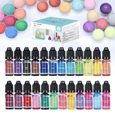 Candle Wax Color - 24 Colors Candle Wax Dye Liquid for Candle Making - Highly - Image 1 of 4