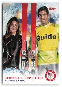 2014 Topps Equipo Olímpico y Paralímpico de Estados Unidos y Hopefuls #85 Danelle Umstead EE. UU. - Imagen 1 de 2