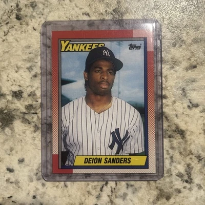 1990 Topps - Deion Sanders #61 (RC) Foto 1 de 2