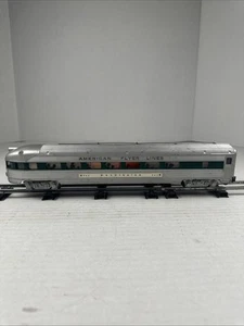 American Flyer 963 Washington Green Stripe observation Passenger Car - Picture 1 of 22