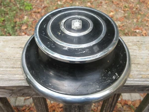 Antique Vintage Nash Artillery Hub Cap Grease cap Dust Cover about 9 3/4" *RARE* - Picture 1 of 6