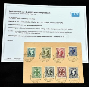 EN CORREO Michel Nº 34aAz y otros estampados BPP hallazgo Wehner 500€+ - Imagen 1 de 2