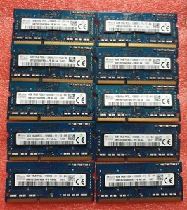 SK Hynix Job Lot 10x4GB DDR3 PC3L-12800S 1600MHz SODIMM Laptop RAM Memory 204pin - Picture 1 of 1