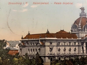 Postal de colección 19 Strassberg Alemania I. E. Kaiserpalast Palais Imperial publicada - Imagen 1 de 9