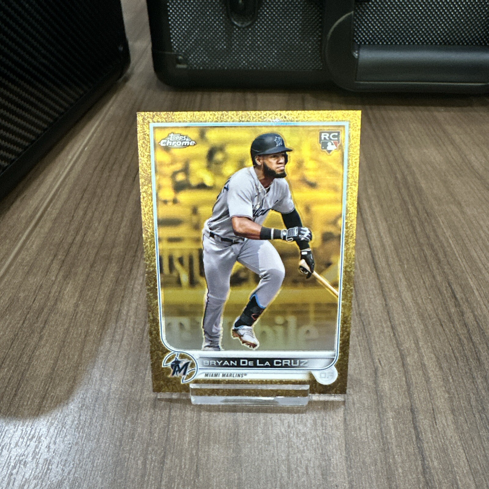 2022 Topps Gilded Collection /99 Bryan De La Cruz #6 Rookie RC